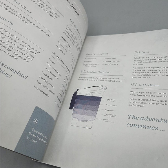 Vitamix First Blends A Guide To Getting Started with Your New Machine Recipes - Picture 5 of 8